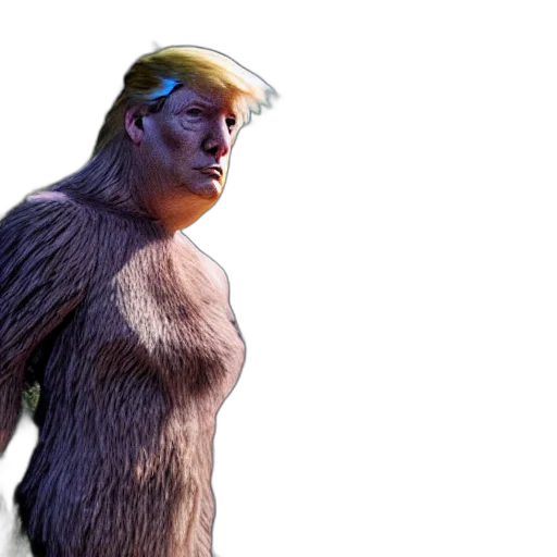 creature, animal, hair, concept art transparent PNG cut-out