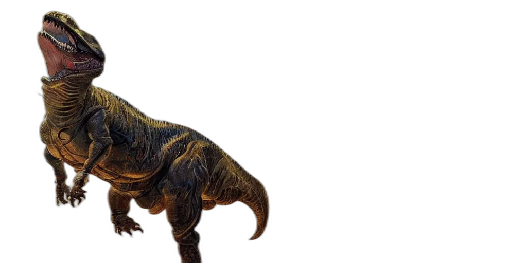 creature, dragon, animal, 3d render transparent PNG cut-out