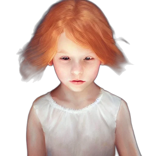 face, hair, mask, dress, photorealistic, concept art, 3d render, oil painting transparent PNG cut-out