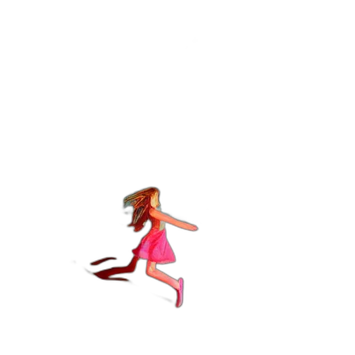 hair, creature, shoes, staff, pixel art, concept art, 3d render, cartoon transparent PNG cut-out