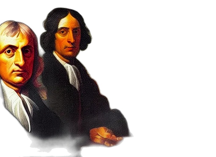 photorealistic, fire, classical, painting, sir, isaac, newton, tupac transparent PNG cut-out