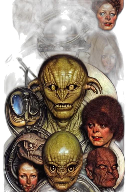 mask, concept art, comic book art, fantasy art transparent PNG cut-out