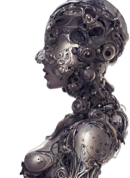 robot, mask, jewelry, face transparent PNG cut-out