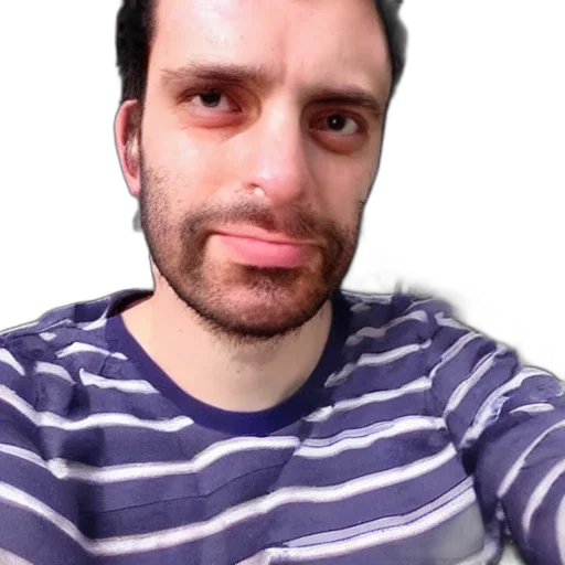 face, hair, staff, creature transparent PNG cut-out