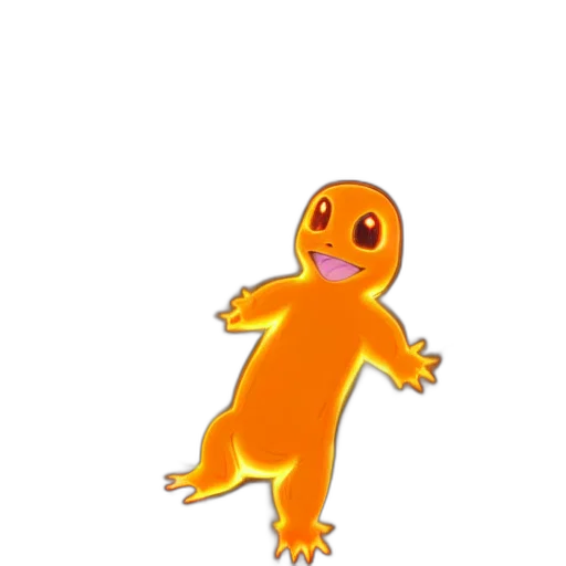 creature, dragon, animal, robot, concept art, pixel art, 3d render, cartoon transparent PNG cut-out