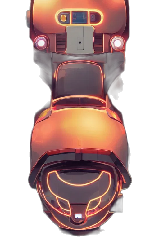 robot, weapon, car, bottle transparent PNG cut-out