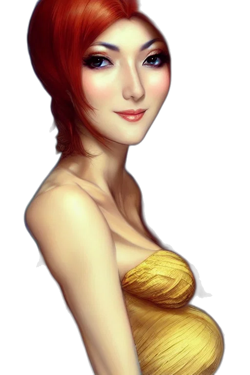 dress, crown, face, jewelry transparent PNG cut-out