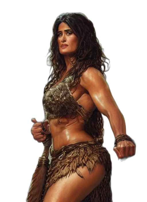 fantasy art, concept art, comic book art, photorealistic transparent PNG cut-out