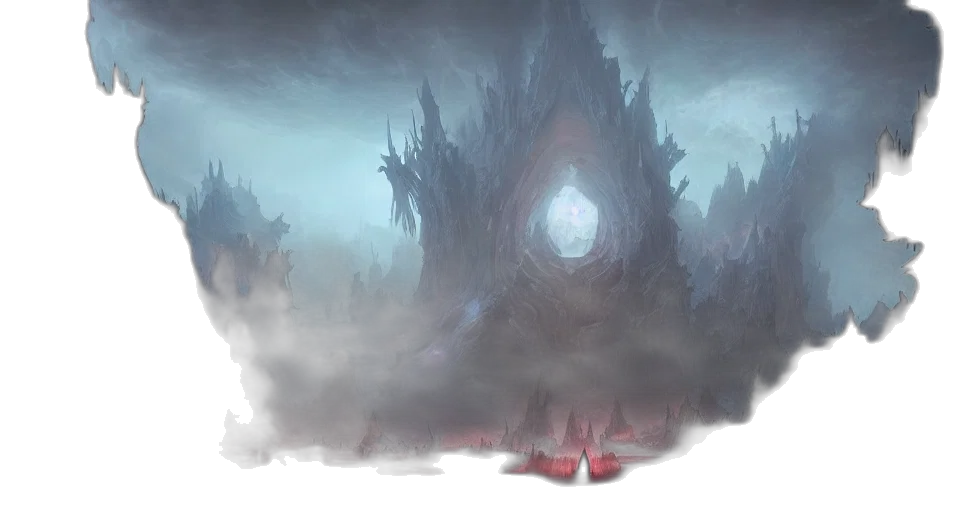 crown, sword, creature, tree transparent PNG cut-out