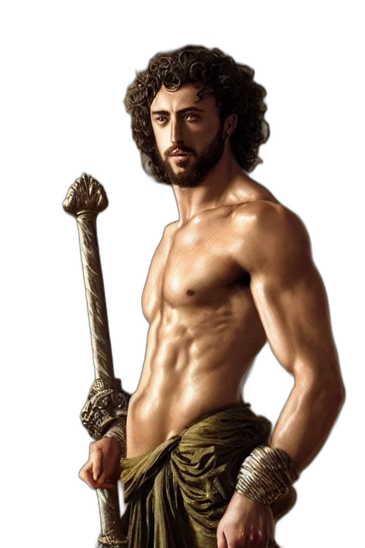 sword, staff, weapon, fantasy art transparent PNG cut-out