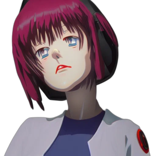 face, robot, jacket, staff transparent PNG cut-out