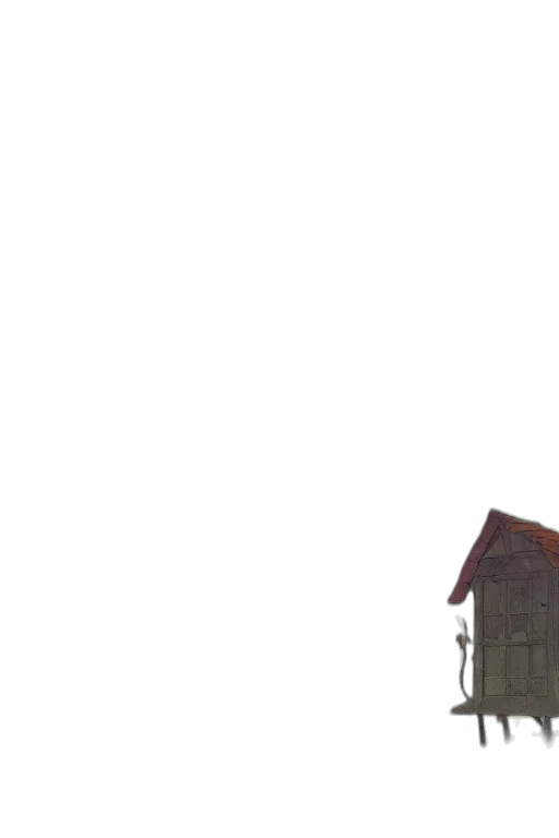 building, robot, dress, umbrella transparent PNG cut-out