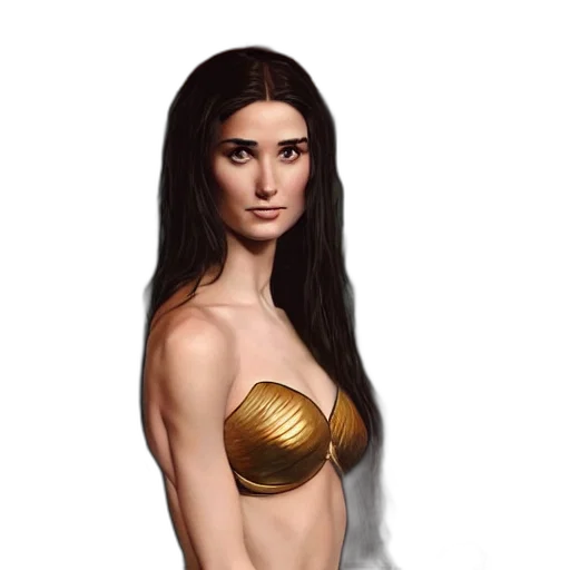 dress, jewelry, fantasy art, concept art transparent PNG cut-out