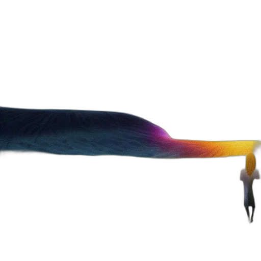 staff, umbrella, hair, sword, 3d render, concept art, photorealistic, watercolor transparent PNG cut-out
