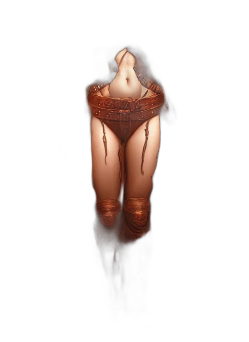 dress, mask, shoes, creature transparent PNG cut-out