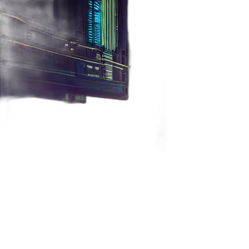 robot, building, weapon, sword transparent PNG cut-out