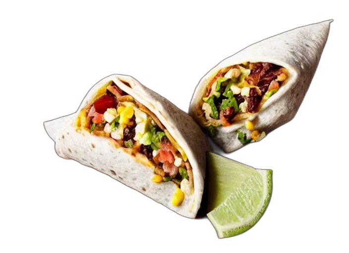 food, photorealistic, award, winning, photo, burrito transparent PNG cut-out