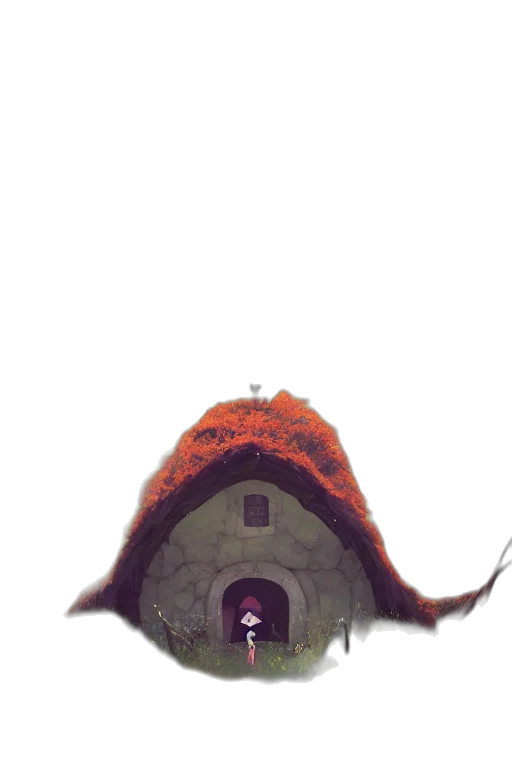 hat, umbrella, building, hair transparent PNG cut-out