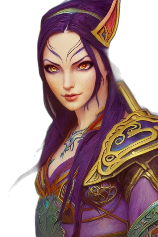 face, staff, jewelry, fantasy art transparent PNG cut-out