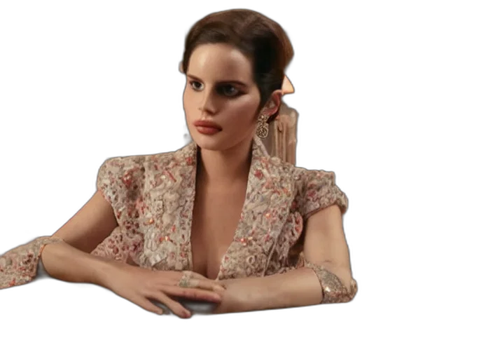 dress, jewelry, hair, jacket transparent PNG cut-out