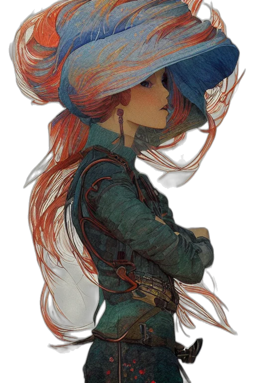 hat, jacket, crown, mask transparent PNG cut-out