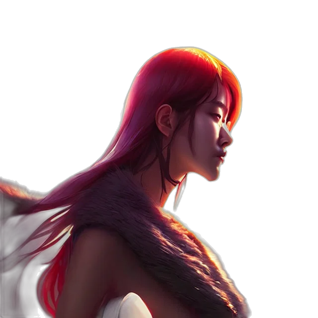 dragon, fantasy art, concept art, photorealistic, anime, fire, red, colorful transparent PNG cut-out