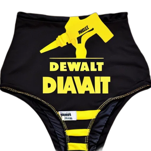 dewalt, bikini transparent PNG cut-out