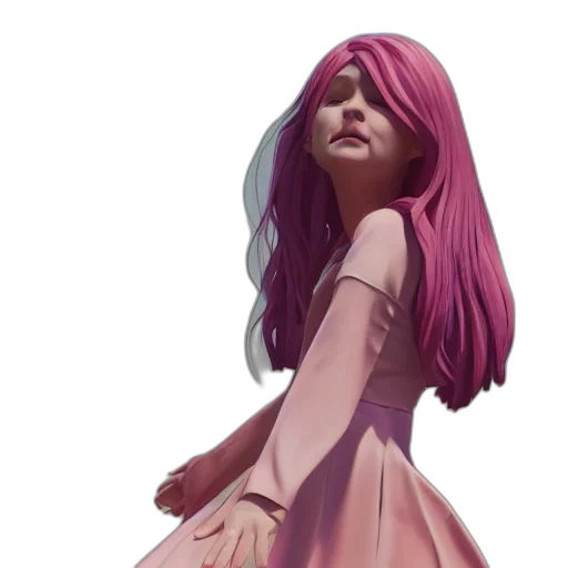 dress, face, concept art, fantasy art transparent PNG cut-out
