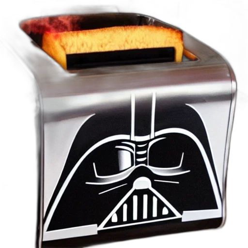 fire, darth, vader, toaster transparent PNG cut-out