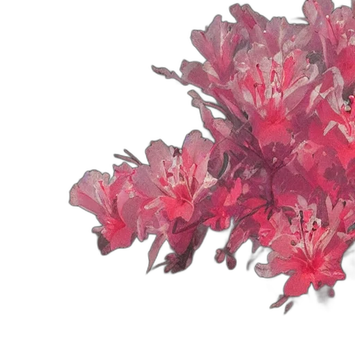 flower, crown, hair, jewelry, 3d render, photorealistic, watercolor, concept art transparent PNG cut-out