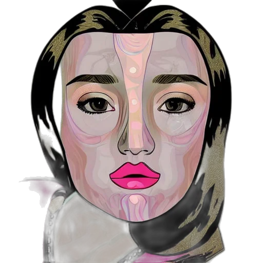 face, mask, jewelry, robot transparent PNG cut-out