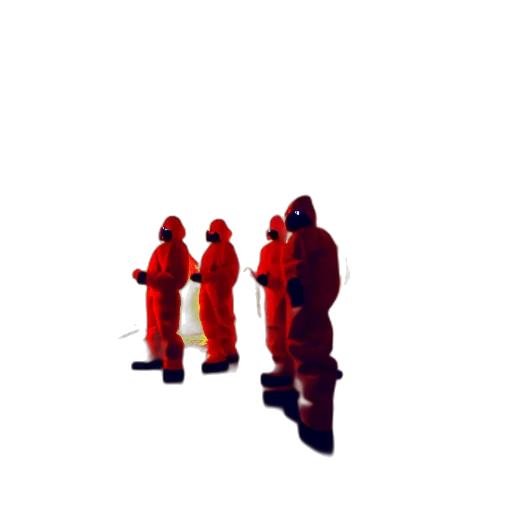 staff, robot, jacket, bottle, 3d render, concept art, pixel art, photorealistic transparent PNG cut-out