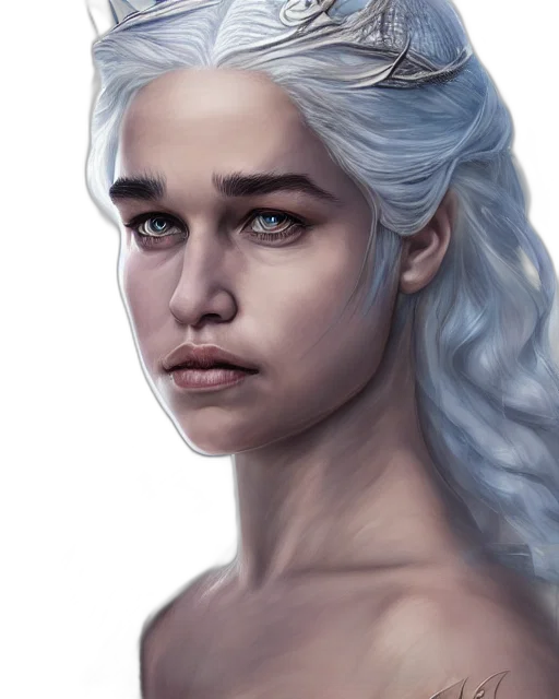 dragon, face, crown, hair transparent PNG cut-out