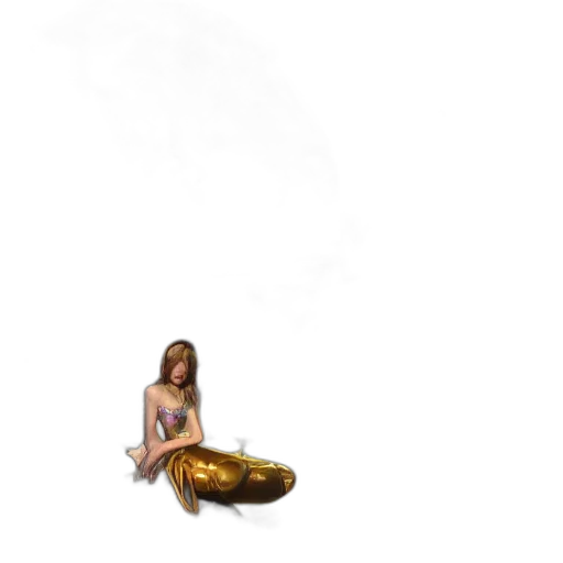 jewelry, creature, dress, staff, concept art, photorealistic, pixel art, 3d render transparent PNG cut-out
