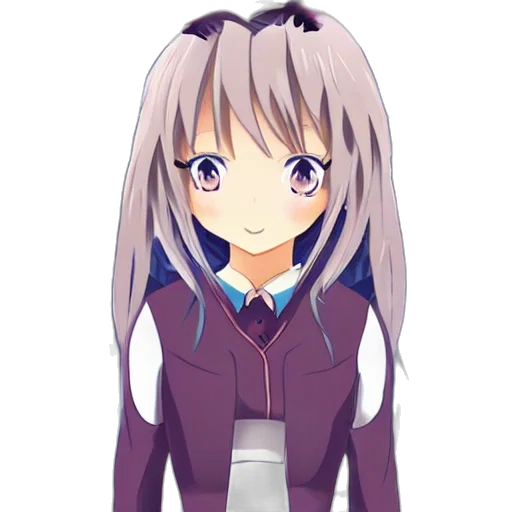 robot, staff, face, dress, anime, pixel art, 3d render, cartoon transparent PNG cut-out