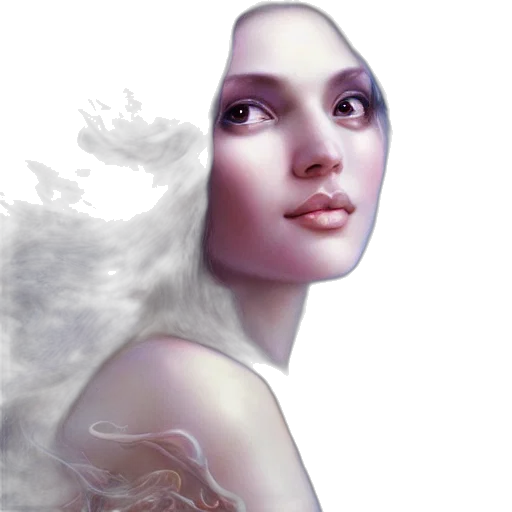 face, mask, jewelry, creature, fantasy art, photorealistic, concept art, oil painting transparent PNG cut-out