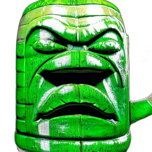 mask, bottle, face, 3d render transparent PNG cut-out