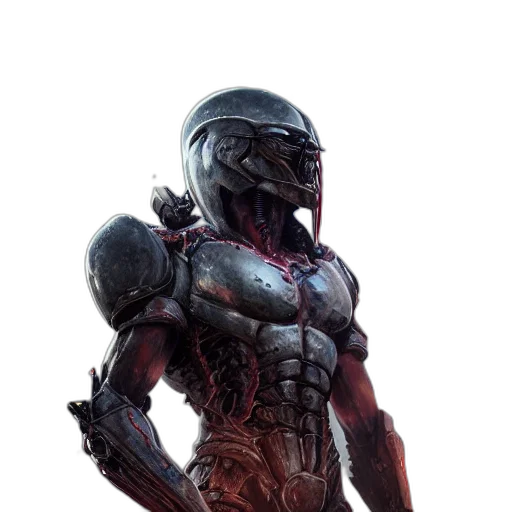 robot, weapon, concept art, comic book art transparent PNG cut-out