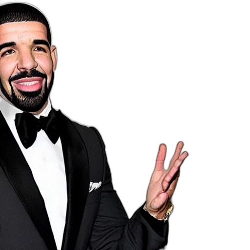 drake, goofy transparent PNG cut-out