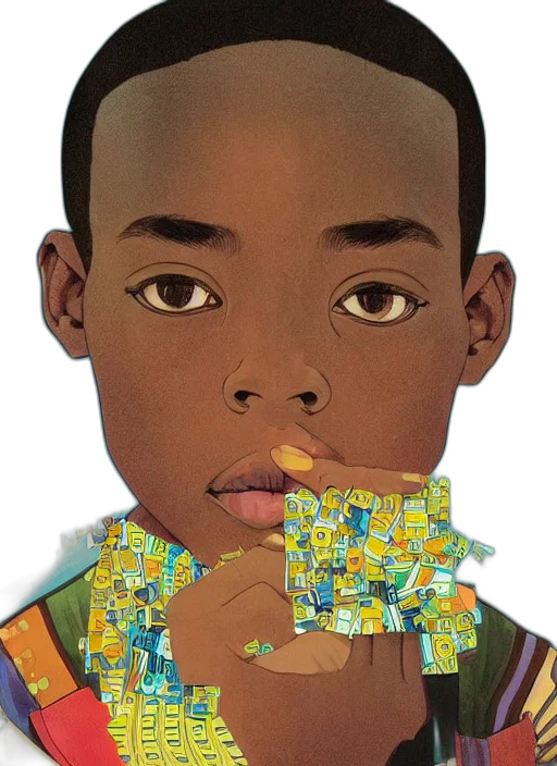 face, jewelry, cartoon, photorealistic, pixel art, concept art, colourful, upper transparent PNG cut-out