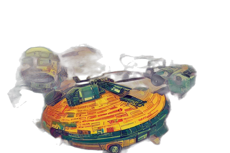 car, weapon, 3d render, concept art, photorealistic, outer space, highly, detailed transparent PNG cut-out