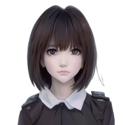 face, robot, jacket, staff transparent PNG cut-out