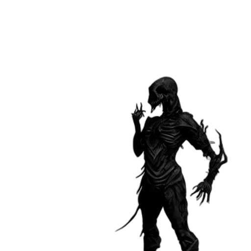 creature, staff, mask, weapon transparent PNG cut-out