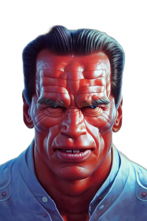 face, mask, robot, animal, photorealistic, 3d render, comic book art, concept art transparent PNG cut-out