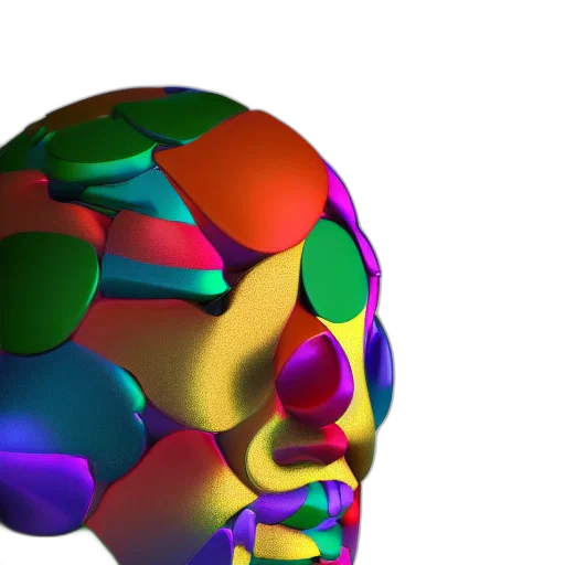 face, mask, crown, robot transparent PNG cut-out