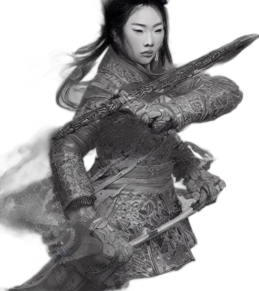 sword, dragon, weapon, staff transparent PNG cut-out