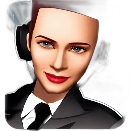 face, staff, photorealistic, cartoon transparent PNG cut-out