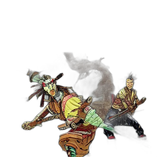 sword, dragon, staff, weapon transparent PNG cut-out