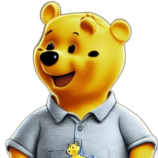 staff, animal, face, 3d render transparent PNG cut-out