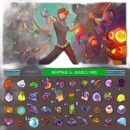 weapon, staff, concept art, pixel art, fantasy art, outer space, fire, colorful transparent PNG cut-out